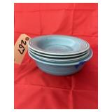 5 - Fiestaware Bowls