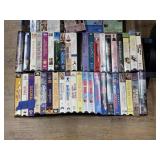 Box w/VHS Movies