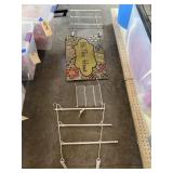 3pc- Outdoor Rug - Hanging Organizer Shelf- Basket