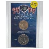 2018 Native American Dollar & JFK Half Dollar