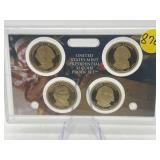 US Mint Presidential Dollar Coin Proof Set