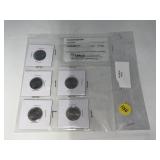 Nickel Set in 2x2 - 5 Coins 2004-2006