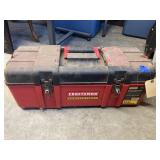 Plastic Craftsman Toolbox w/ Sockets & Wrenches