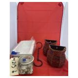 Candle Holders - Sea Shells - Plastic Trays