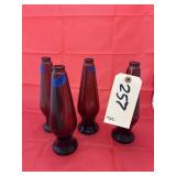 4 - Glass Vases