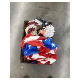 Box w/Flag Blanket - Towels - Wreath - Tablecloths