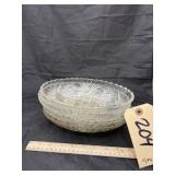 5 - Glass Serving Bowls