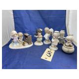 6 - Precious Moments Figurines
