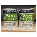 2 Cans 12.1lb - Original Wood Filler - 1 is dented