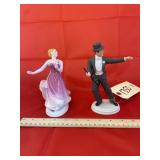 2pc - Avon The Barkleys of Broadway Figurines