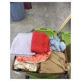 Box w/Sheets & Tablecloths