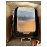 Box w/Hand Mixer- Baking Pans - Cupcake Liners & M