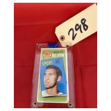 Jerry West All Star Sporting Card in Display Case