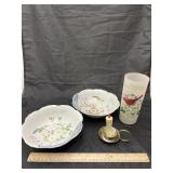 Glass Cup & 2 Glass Bowls