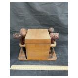 Pipe Smoking Box w/6 Pipes
