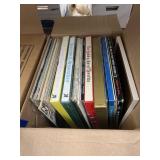 Box of Assorted Vinyl Records