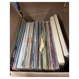 Box of Assorted Vinyl Records