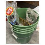 5 Gal Bucket w/ Wasp Spray - Jar  & More