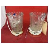 2 -  Glass Lamps