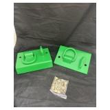 2 - Compact Tractor Bolt on Grab Hooks