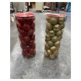 2pc - Christmas Ornaments NIB