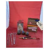 Santa Figurine- Ginger Snaps Tin - Candles - Broke