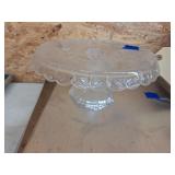 Glass Pedestal Cake Stand