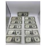 11 - Assorted Silver Certificates