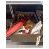 Box w/Glass Bunnies - Umbrellla - Office Supplies