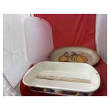 Metal Cake Pan & Serving Platter