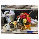 Pile of Easter - Fall Dï¿½cor - Baskets - Alarm Cloc