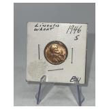 Lincoln Wheat Cent BU 1946S