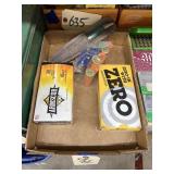 Old Knife w/Leather Sheath & Assorted Ammo