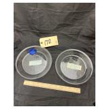 2 - Glass Pie Plates