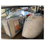 2pc- Luxury Down Comforter - Bag w/ Mattress Toppe