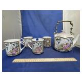 5 Pcs - Teacup & 4 Cups
