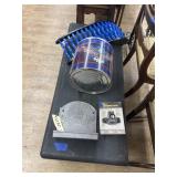 4pc - Metal Tray - Quantam Head Lamp - Tin & More