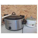 2pc - Crock Pot & Sunbeam Crock Pot