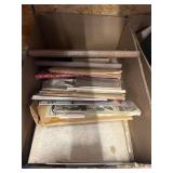 Box w/Picture Frames - Old Magazines & More
