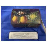 2pc - Watch - Wooden Box w/Screws & More