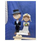 Bride & Groom Bobble Heads