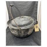 Granite Bean Pot w/Lid
