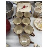 14pc - Saint Nicholas Square Snow Valley Mugs and