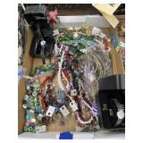 Tray of Assorted Costume Jewelry