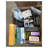 Box w/Disposable Face Masks - Calculators - Blood