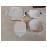 4pc - Corning Ware Casseroles