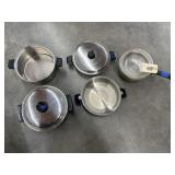 5pc - Electric Skillet- Poached Egg Skillet - Pot