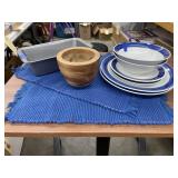 2 Pcs Placemats & Dinner Ware , Loaf Pans, More