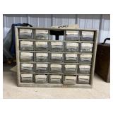 Hardware Organizing Bin w/Contents