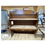 Hutch w/Shelves 44x12x45